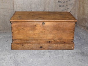 Antique Pine Blanket Box