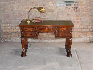 Victorian Mahogany Writing Table - Desk