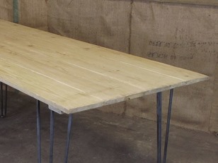 Hairpin Plank Table