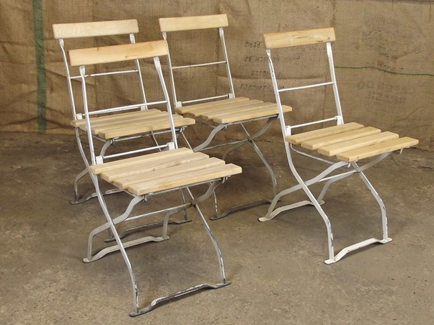 Vintage French Cafe Chairs